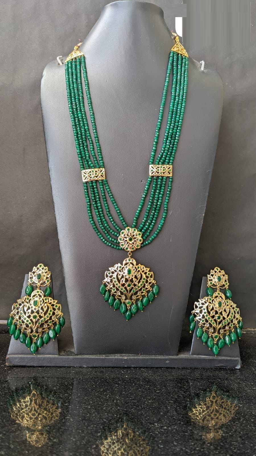 Sadaf Green Rani Haar