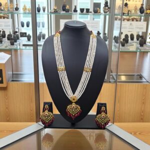 Alina Real Pearl Real Rubi Rani Har