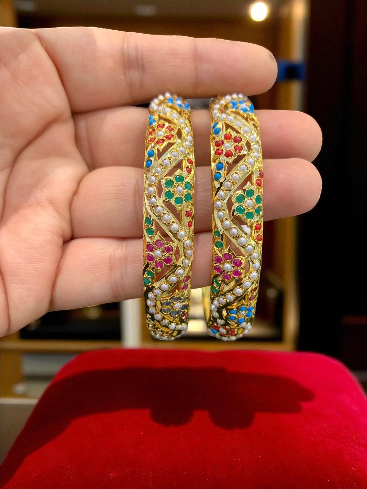 Shiza Multi Color Bangles