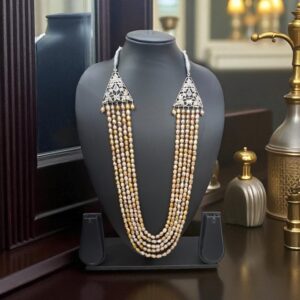 Zoya Royal Pearl Polki Necklace