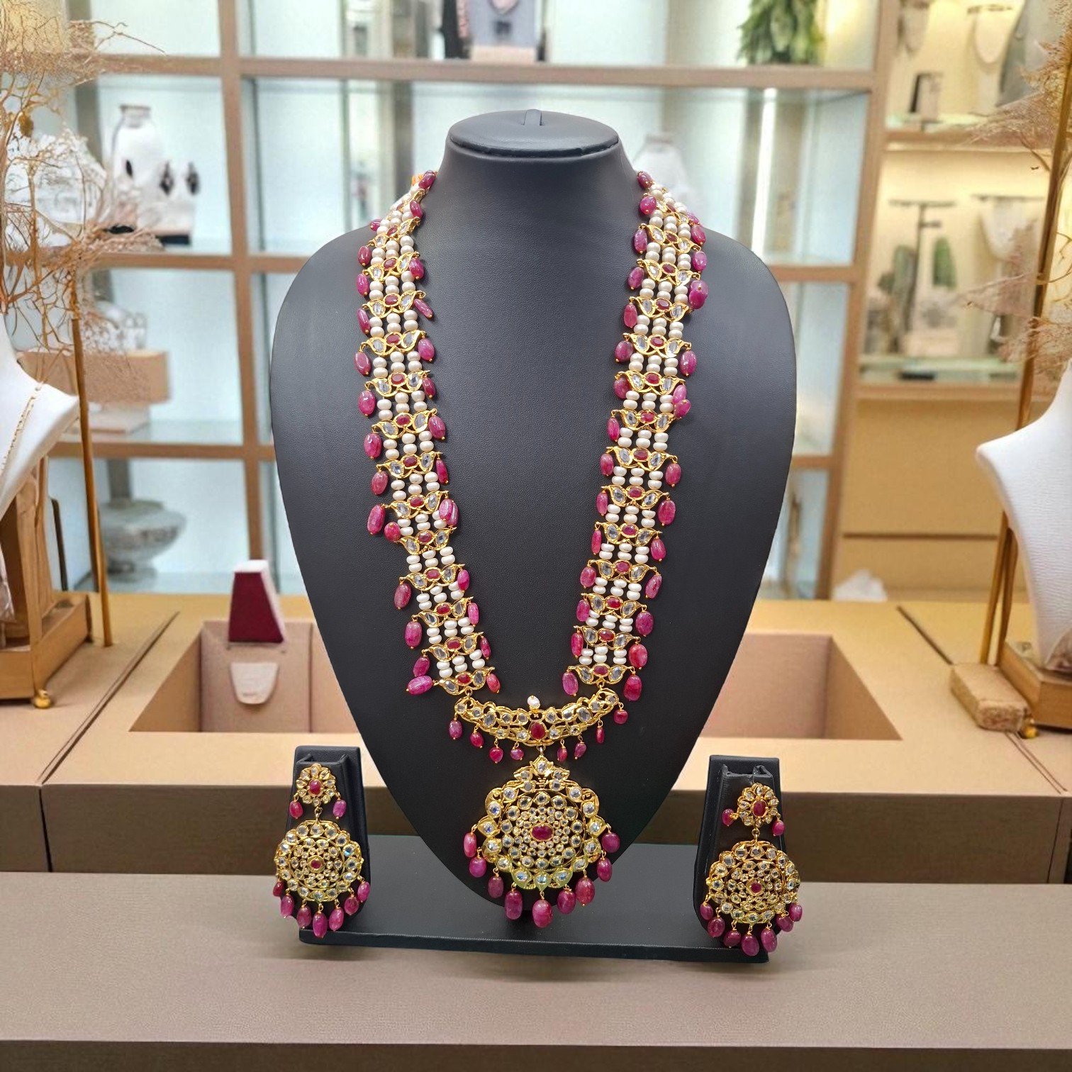 Zoya Asif Jahi Real Pearl Necklace