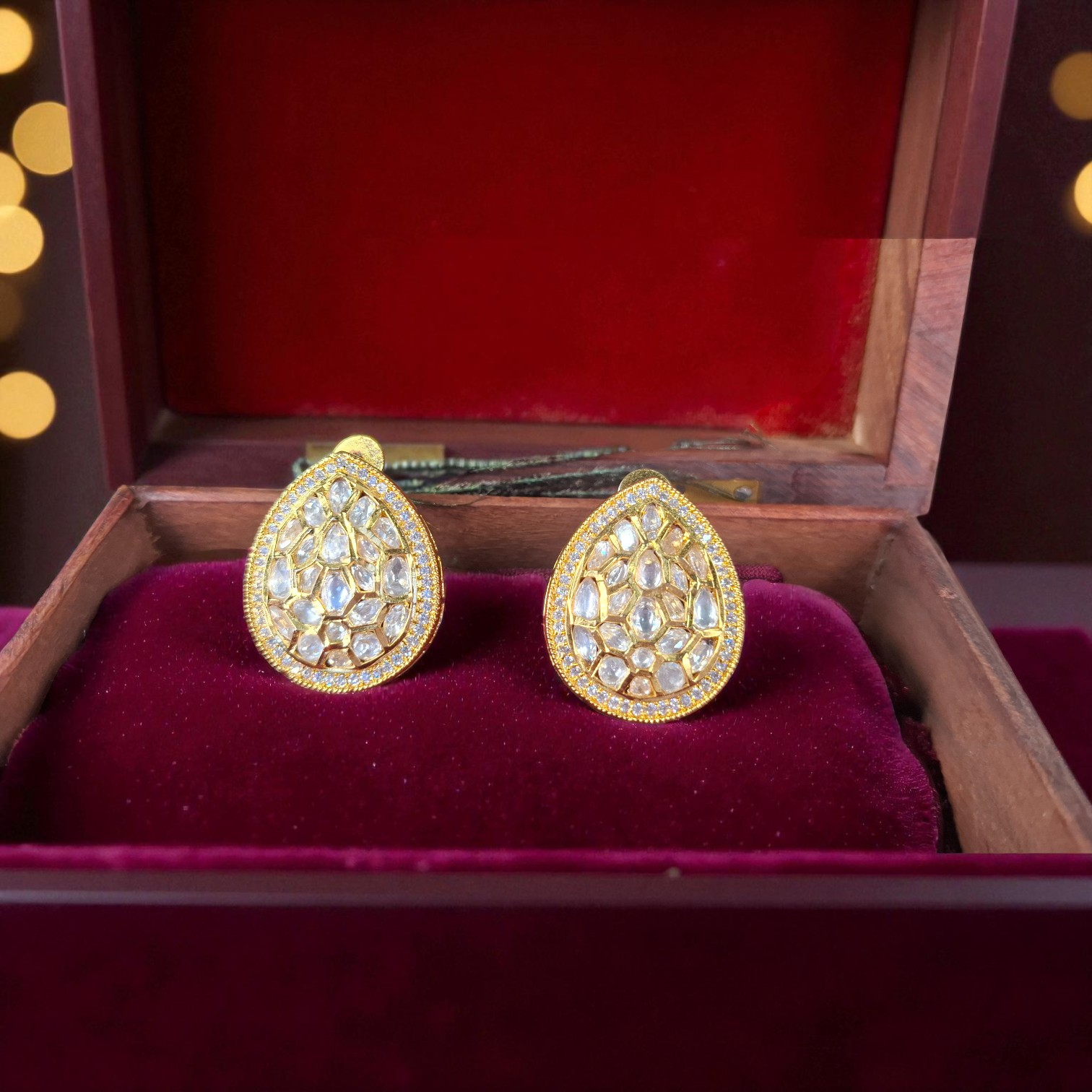 Hira Pukhraj Earrings