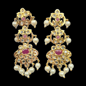 Ruhi Pink Earrings