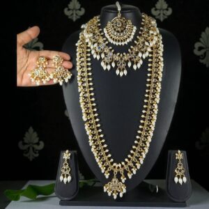 Alina White Bridal Set