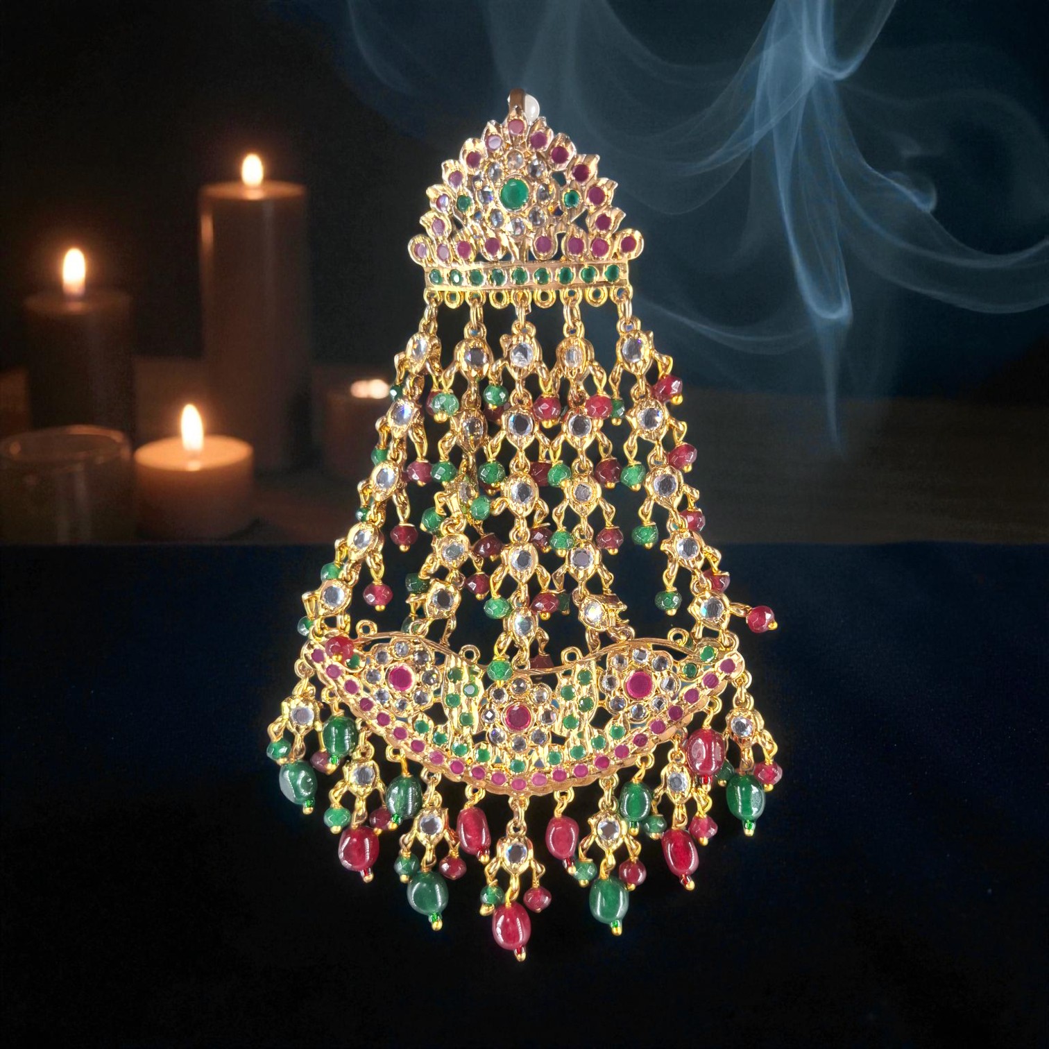 Alina Multi Color Jhumar